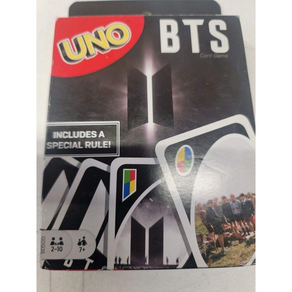 Mattel UNO BTS Edition Card Game Night KPOP Bangtag Boys